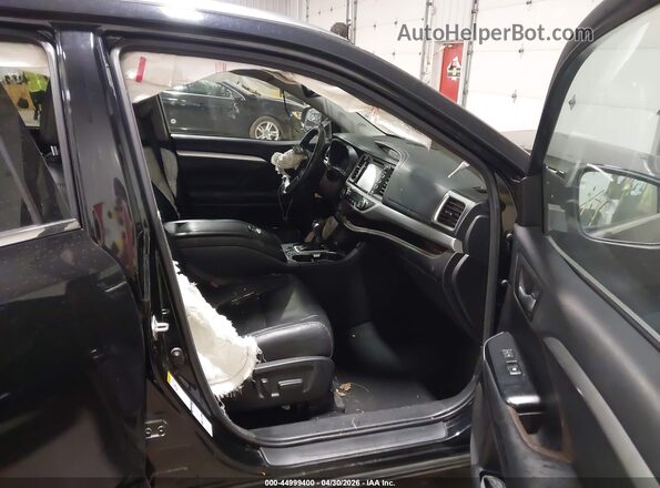 5TDJZRFH8HS437927 2017 TOYOTA LE Black Widok wnętrza z przodu
