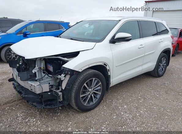 5TDJZRFH8HS448992 2017 TOYOTA HIGHLANDER White 