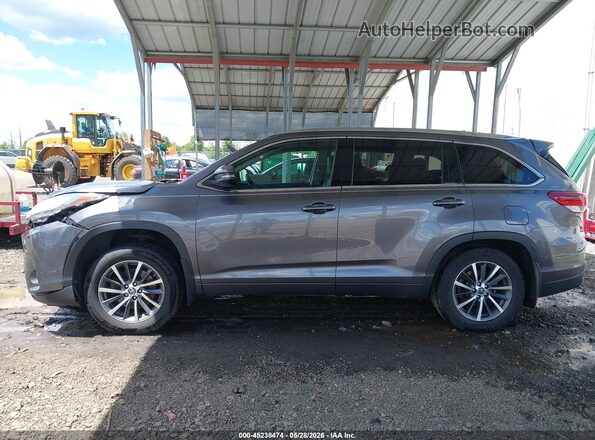 5TDJZRFH8JS542313 2018 TOYOTA HIGHLANDER Gray Панорамний вид салону 360°
