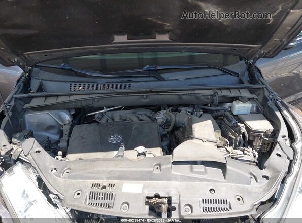 5TDJZRFH8JS542313 2018 TOYOTA HIGHLANDER Gray Вид ззаду