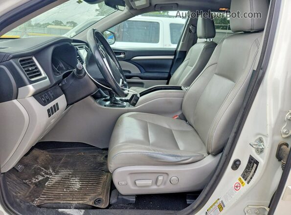 5TDJZRFH9HS441792 2017 TOYOTA HIGHLANDER Белый 