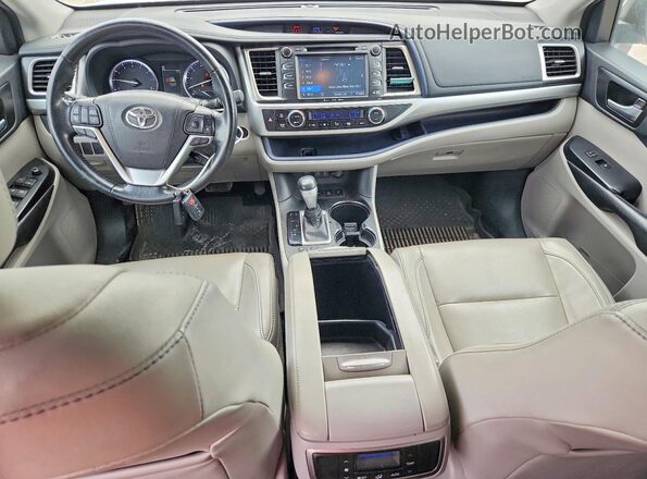 5TDJZRFH9HS441792 2017 TOYOTA HIGHLANDER Белый 