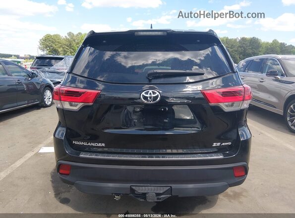 5TDJZRFHXHS396460 2017 TOYOTA HIGHLANDER Black 