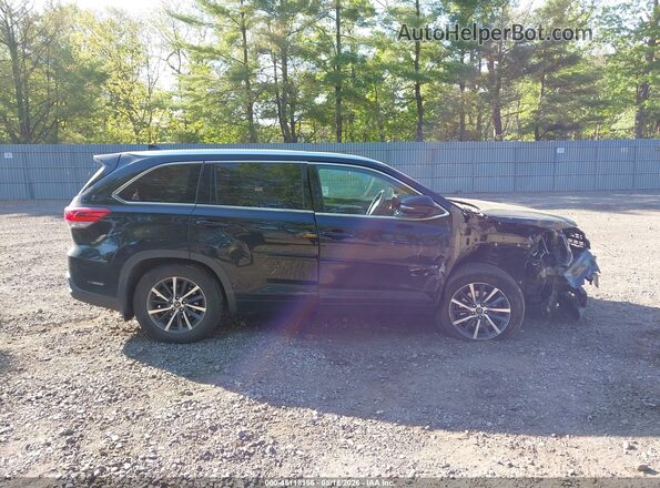 5TDJZRFHXHS421793 2017 TOYOTA HIGHLANDER Черный Вид щитка приборов