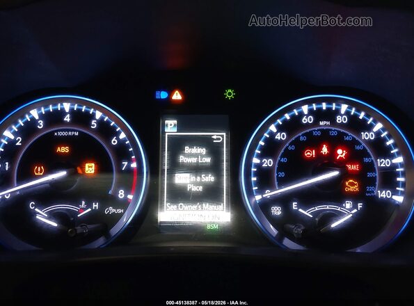 5TDJZRFHXJS900169 2018 TOYOTA HIGHLANDER Blue უკანა სავარძლების ხედი