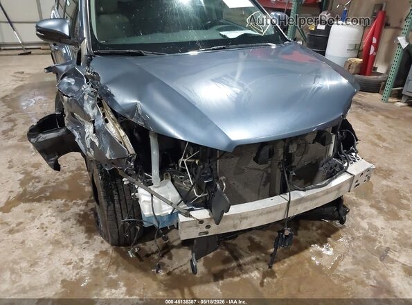 5TDJZRFHXJS900169 2018 TOYOTA HIGHLANDER Blue წინა ხედი