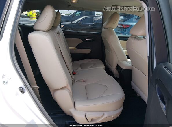 5TDKARAH6PS018699 2023 TOYOTA HIGHLANDER White Вид наклейки з VIN-кодом