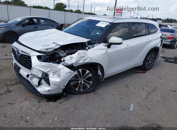 5TDKARAH6PS018699 2023 TOYOTA HIGHLANDER White Передня ліва чверть