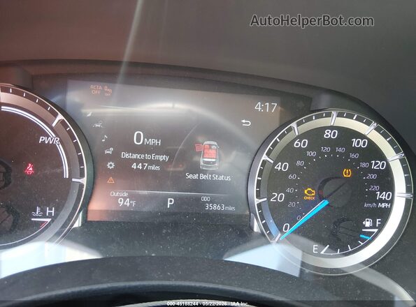 5TDKARAH6PS018699 2023 TOYOTA HIGHLANDER White Вид задніх сидінь