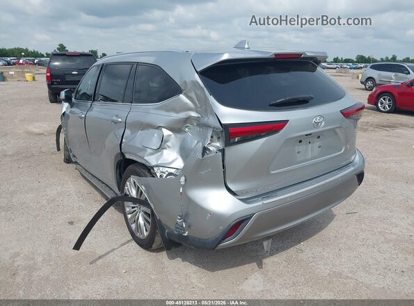 5TDKDRAH0PS028457 2023 TOYOTA HIGHLANDER Silver უკანა მარცხენა