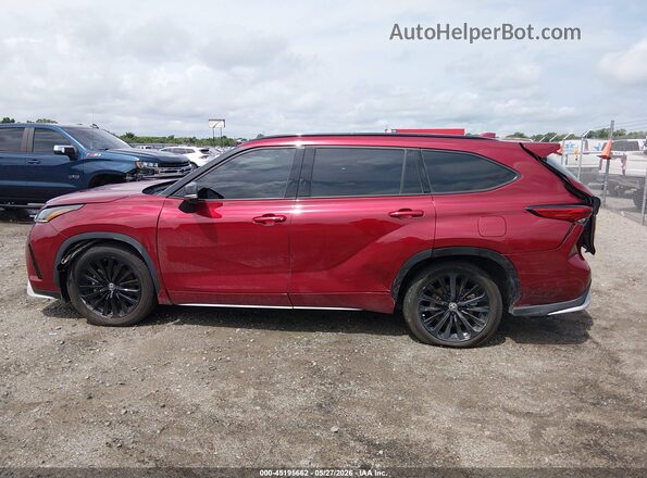 5TDKDRAH1PS507924 2023 TOYOTA HIGHLANDER Maroon 