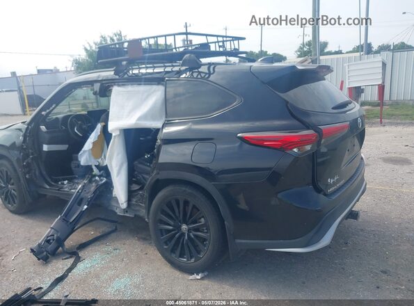 5TDKDRAH2PS016875 2023 TOYOTA HIGHLANDER Black Задня ліва чверть