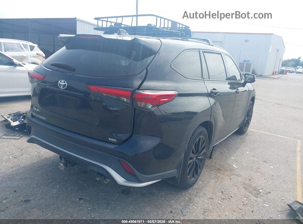 5TDKDRAH2PS016875 2023 TOYOTA HIGHLANDER Black Задня права чверть