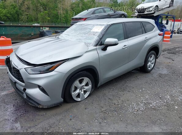 5TDKDRAH2PS026502 2023 TOYOTA LE Silver Front left