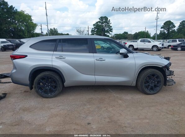5TDKDRAH3PS041283 2023 TOYOTA HIGHLANDER Silver Панорамний вид салону 360°