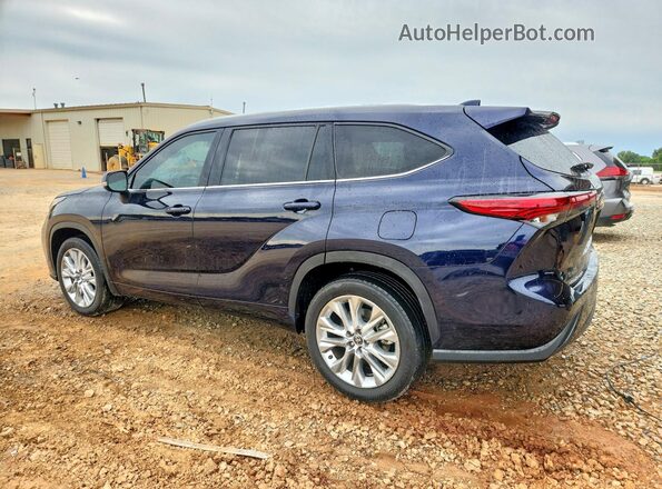 5TDKDRAH4PS019809 2023 TOYOTA HIGHLANDER Blue 