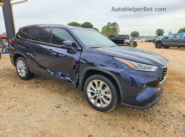 5TDKDRAH4PS019809 2023 TOYOTA HIGHLANDER Blue 