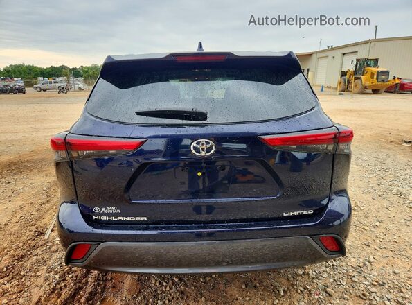 5TDKDRAH4PS019809 2023 TOYOTA HIGHLANDER Blue 
