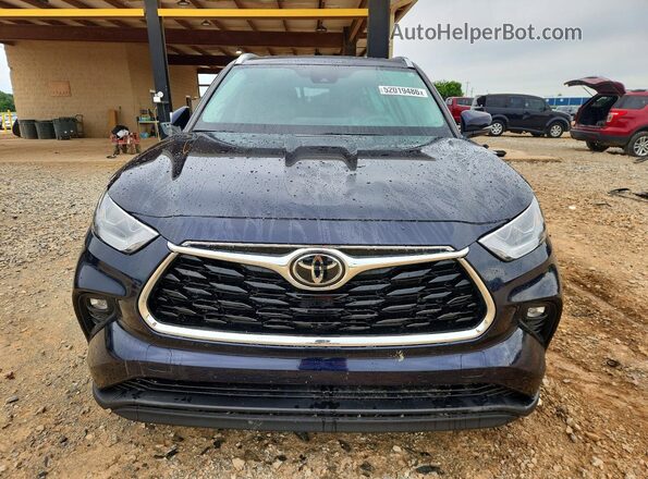 5TDKDRAH4PS019809 2023 TOYOTA HIGHLANDER Blue 