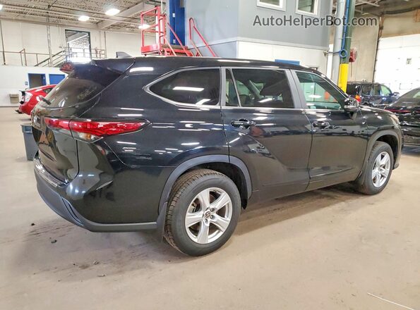 5TDKDRAH4PS027361 2023 TOYOTA HIGHLANDER Black Tył prawy