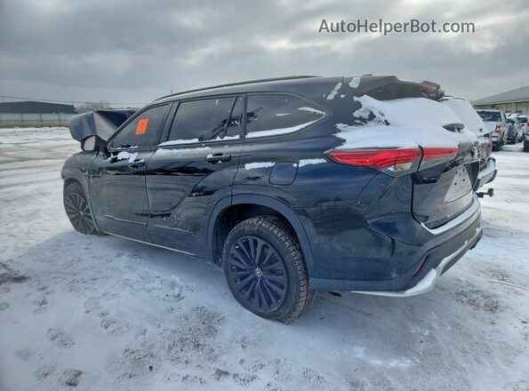 5TDKDRAH7PS028066 2023 TOYOTA HIGHLANDER Black Trasero izquierdo
