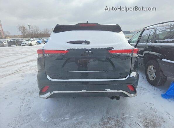 5TDKDRAH7PS028066 2023 TOYOTA HIGHLANDER Black Vista trasera