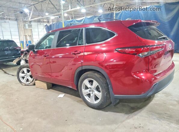 5TDKDRAH7PS501366 2023 TOYOTA HIGHLANDER Red 