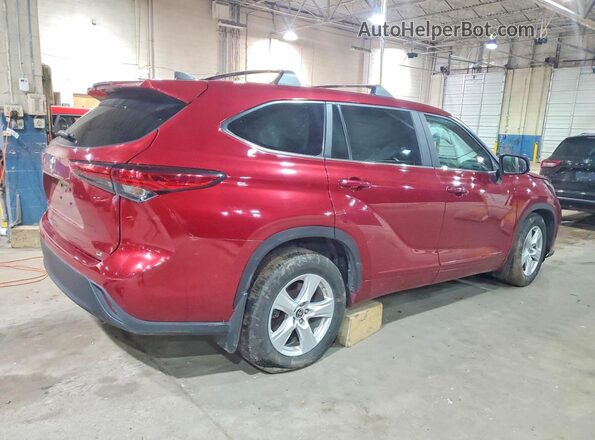 5TDKDRAH7PS501366 2023 TOYOTA HIGHLANDER Red 