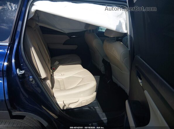 5TDKDRAH7PS503361 2023 TOYOTA HIGHLANDER Blue VIN კოდის სტიკერის ხედი