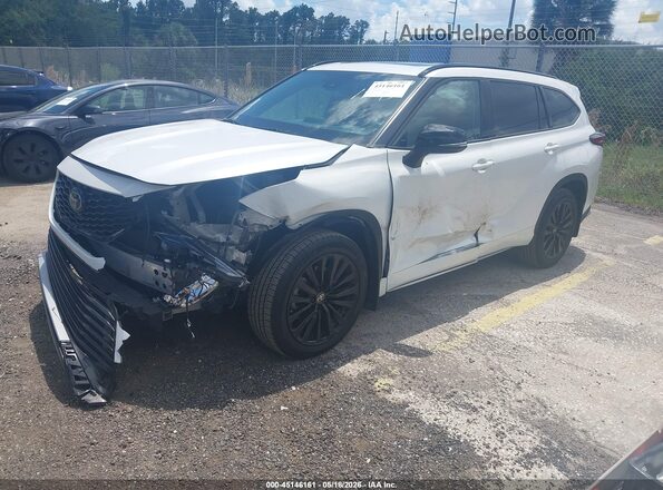 5TDKDRAH7PS521908 2023 TOYOTA HIGHLANDER White Передня ліва чверть