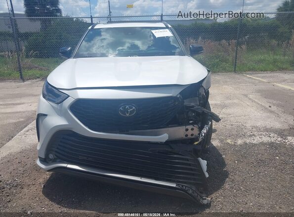 5TDKDRAH7PS521908 2023 TOYOTA HIGHLANDER White Вид щитка приладів