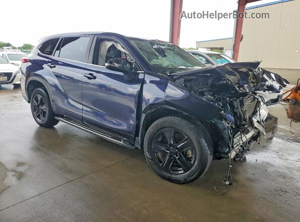 5TDKDRAH8PS500081 2023 TOYOTA HIGHLANDER Blue 