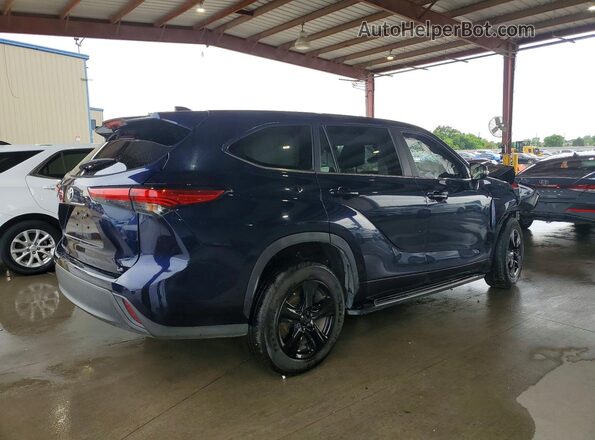 5TDKDRAH8PS500081 2023 TOYOTA HIGHLANDER Blue 