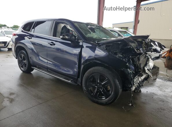 5TDKDRAH8PS500081 2023 TOYOTA HIGHLANDER Blue 