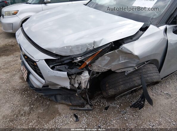 5TDKDRAH9PS524700 2023 TOYOTA LE Silver Front view