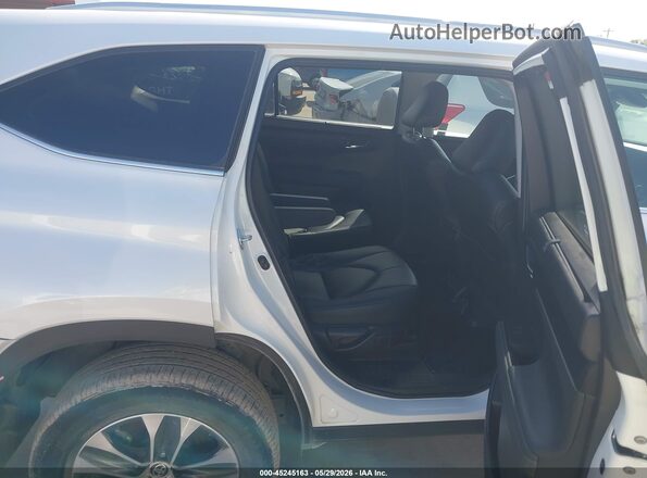 5TDKDRAHXPS007745 2023 TOYOTA HIGHLANDER White VIN კოდის სტიკერის ხედი