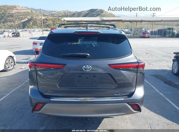 5TDKDRAHXPS043273 2023 TOYOTA HIGHLANDER Gray 