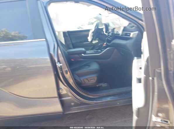 5TDKDRBH1SS588656 2025 TOYOTA HIGHLANDER Gray Սալոնի դիմացի տեսք