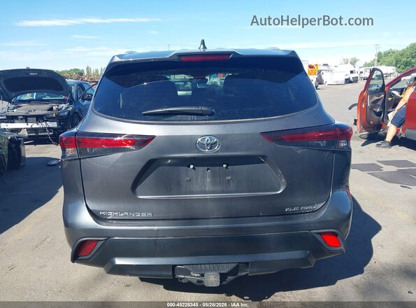 5TDKDRBH1SS588656 2025 TOYOTA HIGHLANDER Gray 