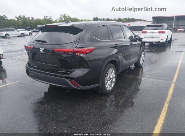 5TDKDRBH2PS008371 2023 TOYOTA LIMITED Black უკანა მარჯვენა