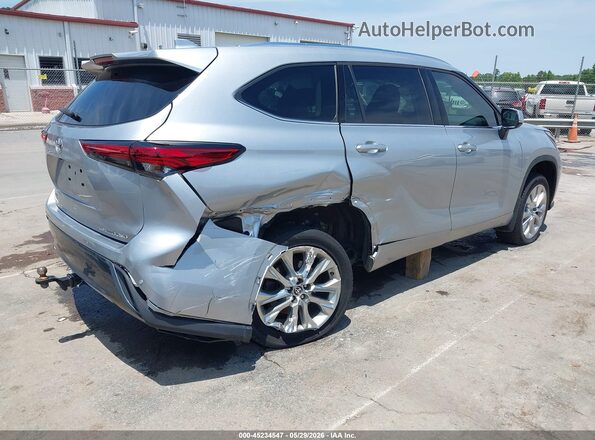 5TDKDRBH2PS035635 2023 TOYOTA HIGHLANDER Silver Trasero derecho