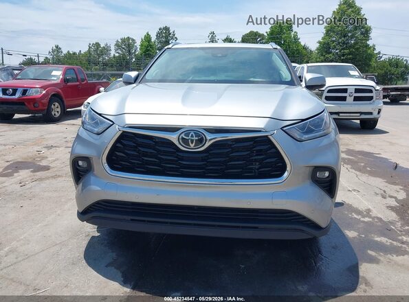 5TDKDRBH2PS035635 2023 TOYOTA HIGHLANDER Silver Vista del cuadro de instrumentos