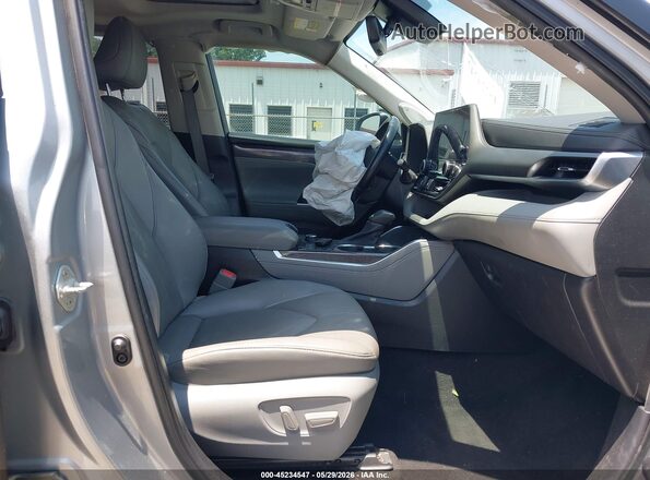 5TDKDRBH2PS035635 2023 TOYOTA HIGHLANDER Silver Vista interior delantera