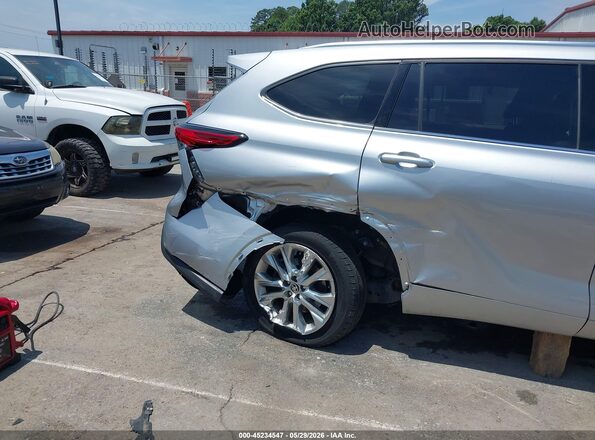 5TDKDRBH2PS035635 2023 TOYOTA HIGHLANDER Silver Vista frontal