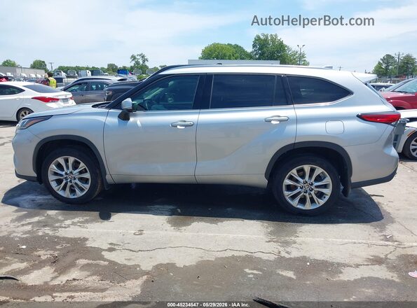 5TDKDRBH2PS035635 2023 TOYOTA HIGHLANDER Silver Vista interior de 360 grados