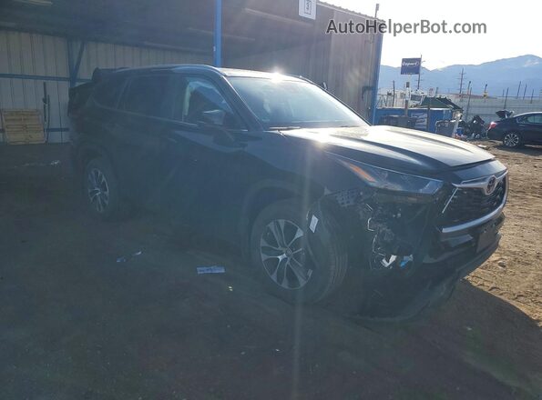 5TDKDRBH2SS580887 2025 TOYOTA HIGHLANDER Black 