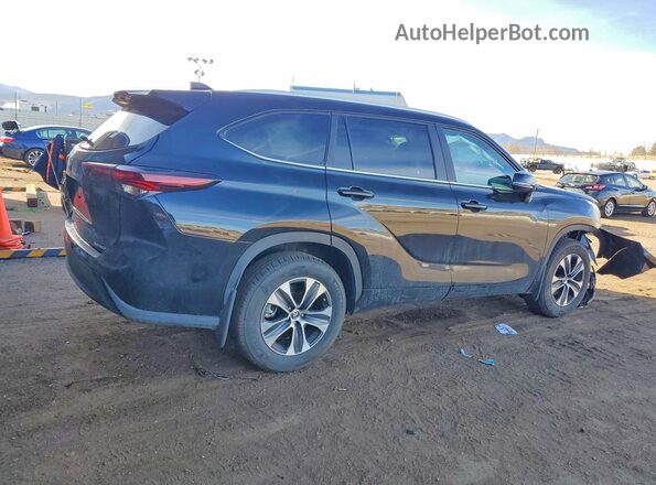 5TDKDRBH2SS580887 2025 TOYOTA HIGHLANDER Black 