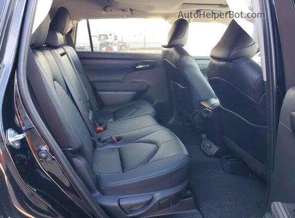 5TDKDRBH2SS580887 2025 TOYOTA HIGHLANDER Black 