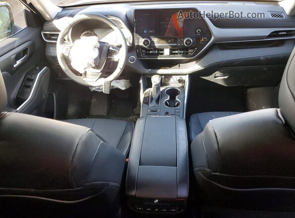 5TDKDRBH2SS580887 2025 TOYOTA HIGHLANDER Black 