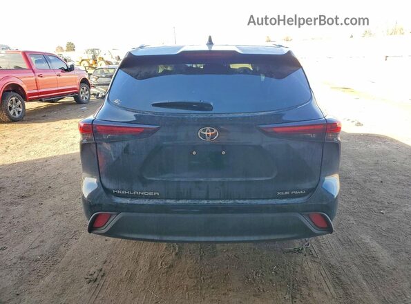 5TDKDRBH2SS580887 2025 TOYOTA HIGHLANDER Black 